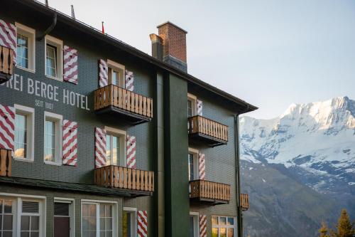  Hotel Drei Berge in Mürren
