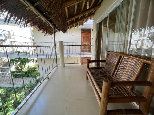 Balcony/terrace, Boracay Amor Apartment (Garden) in Diniwid