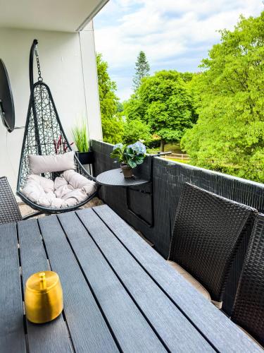 Messewohnung für 5 Gäste mit Balkon und Lift, Hannover (fotografie 6)