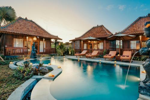 SUNSHINE VILLAS UBUD Room Type - King Suite with Pool View