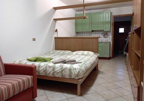 THE LITTLE NEST con balcone panoramico e box privato Room Type - Studio
