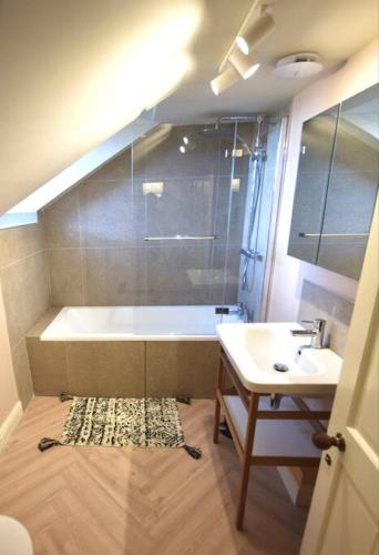 Sunny, stylish character apartment next to park, York (fotografie 8)