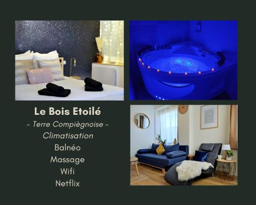 Appartements NOUVEAU*Le Bois etoile*Balneo*Massage*Detente*Wifi*Netflix*Self-checkin