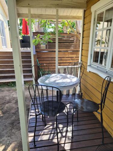 Balcony/terrace, Stuga i Borgholms villa in Borgholm