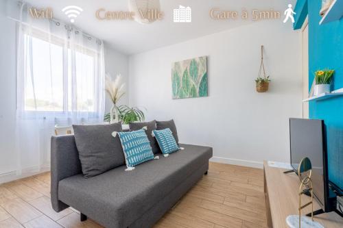 Appartement T2 GDX Privilège - Bourg en Bresse - Centre Ville & Gare - Location saisonnière - Bourg-en-Bresse