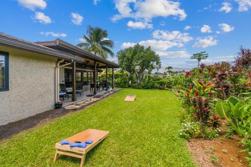 4Br 2Ba Newly Furnished Princeville Home, AC, Pool, Tennis