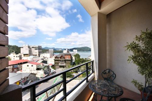 Balcony/terrace, Sun Moon Lake Itathao Motel near Ci'en Pagoda