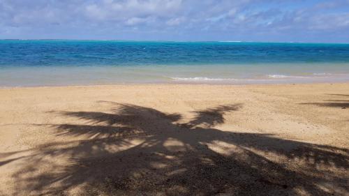 Mara'ai le spot Tubuai, Chambre Triple Deluxe Mahu SDB Privée avec piscine (Mara'ai le spot Tubuai, Chambre Triple Deluxe Mahu SDB Privee avec piscine) in Ausztrál-szigetek