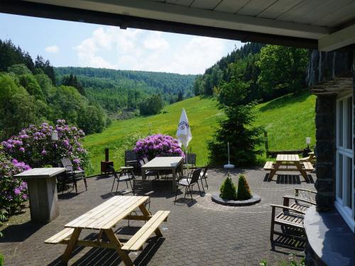 Exclusive group house in Winterberg in the forest Winterberg