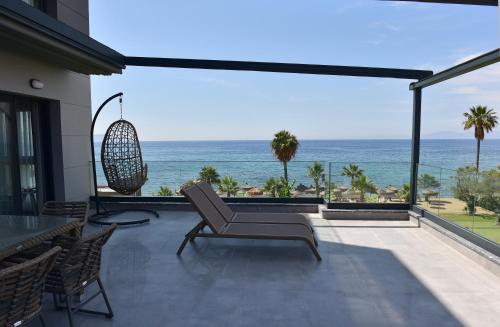 陽台/露台, Artan Suites Tatil Evleri in 庫薩達斯海濱