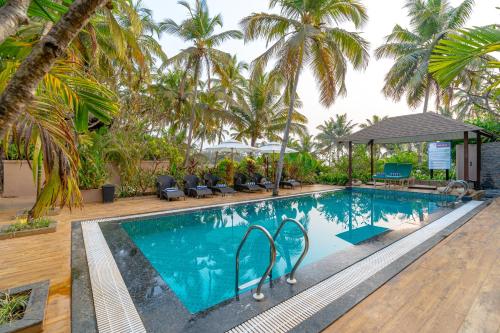 Swimming pool, Riva Beach Resort in Goa