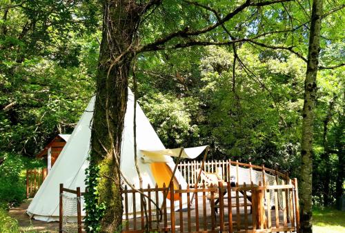 Le tipi à Marie, déconnectez- vous !!! - Camping - Cambounès