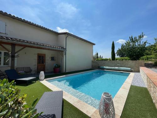 Maison de campagne avec piscine entre Saint-Emilion et Bergerac - Location saisonnière - Massugas