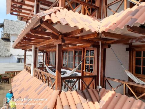 Balcony/terrace, Hotel La Vista in Canoa