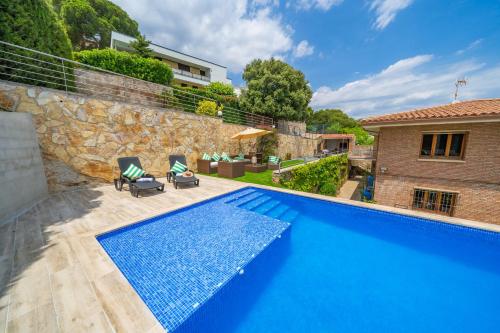 Villa Santa Cristina Lux, Ideal Familias, frente al Mar - Cala Treumal