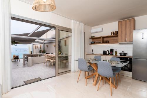 Kitchen, Buganvilla-Sea front villas in Gazi