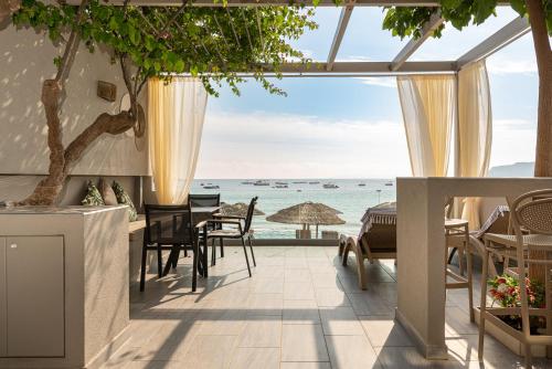 View, Buganvilla-Sea front villas in Gazi