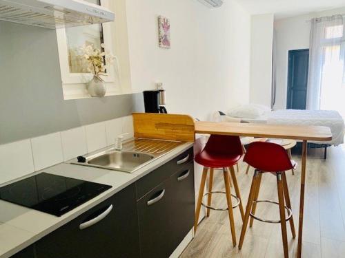 Studio Amélie-les-Bains-Palalda, 1 pièce, 2 personnes - FR-1-703-157 - Location saisonnière - Amélie-les-Bains-Palalda