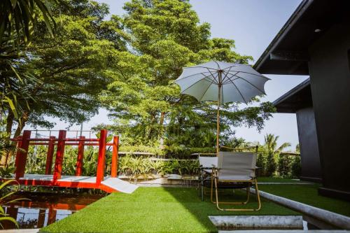 ラチャブリー พูลวิลล่าคาเฟ่ @ราชบุรี 4つ星 シングルルーム レストラン