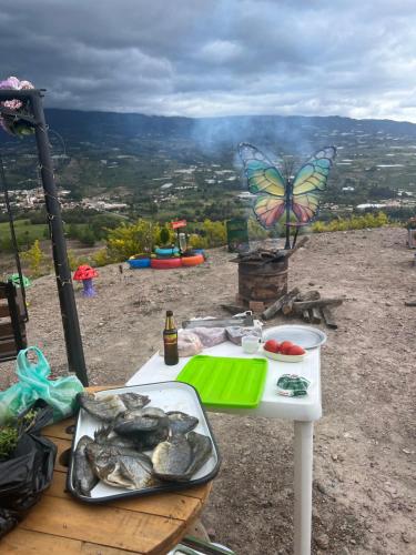 Iekārtas, Glamping Cielo Roto in Sutamarchán