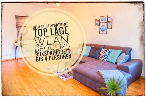 Blue Chili 01 - TOP City Lage am HBhf Boxspringbett bis 4 Pers in Magdeburg, Deutschland