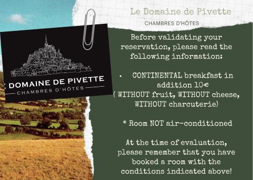 Le Domaine de Pivette – Avranches, IA