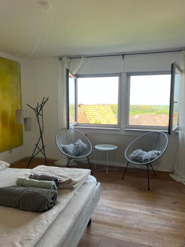 A környék, Atelier de Pfalz-Loftstyl mit Pfalzblick in Gleiszellen-Gleishorbach