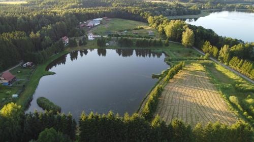 Mieszkanie nad jeziorem Rydzówka+prywatny staw+plaża+Mazury - Apartment - Srokowo