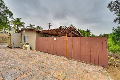 Inviting Poway Studio with Patio and Gas Grill!