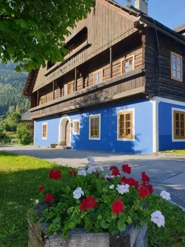 Blue House in Ramingstein, Österreich