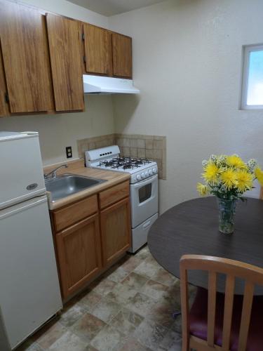 Budget Inn Morgan Hill - 주방