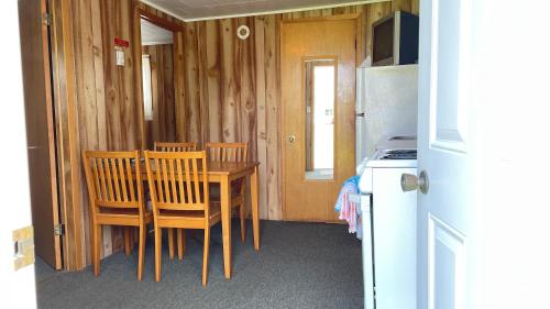 virtuve, Rachel's Motel and Cottages in Eldon (PE)