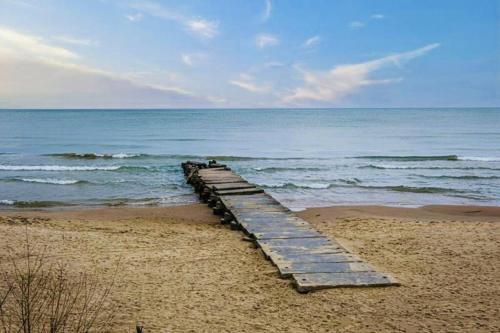 Historic House by Lake Michigan in Racine, USA