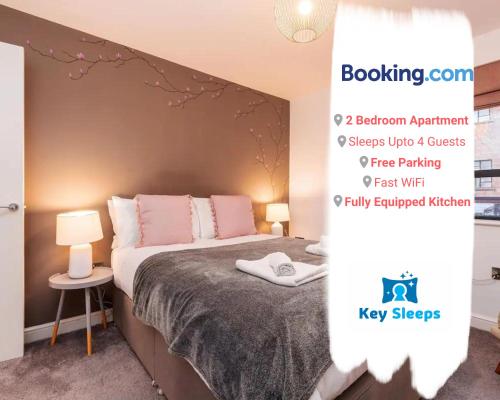 Central Two Bedroom Apartment By Keysleeps Short Lets Hull With Free Parking Leisure Contractor