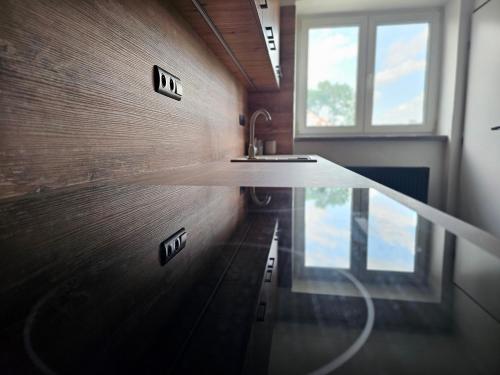 Konyha, Apartmán Opava s parkováním (Apartman Opava s parkovanim) in Opava