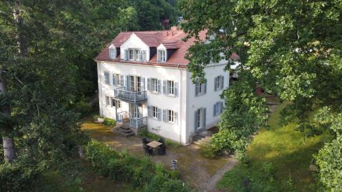 Villa im Park Wachwitzgrund - Große Ferienwohnung in EG der Villa, Drezno (zdjęcie 2)
