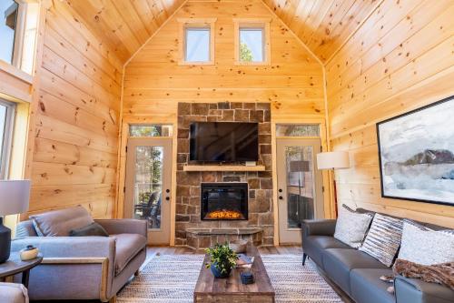 Cloudchaser Cabin, Private, New Cabin, 2 Kings, Cozy, Modern, Hot Tub, View, Theater, Sevierville (fotografie 5)