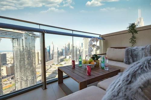 Modern 2BR with Balcony Sea Views and Pool, Gym Near Attractions, Dubaj (fotografie 9)
