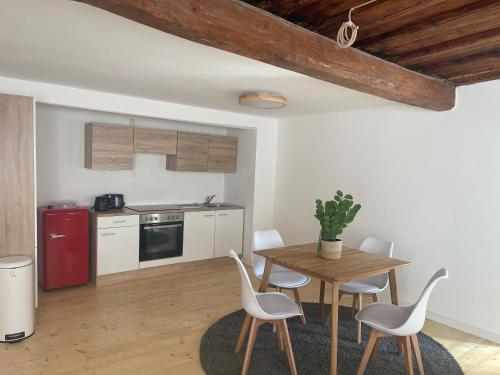 廚房, GetAway in Eberbach im Odenwald nahe Heidelberg in 埃伯巴赫