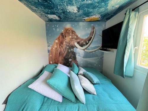 1 double bed, 1 sofa bed