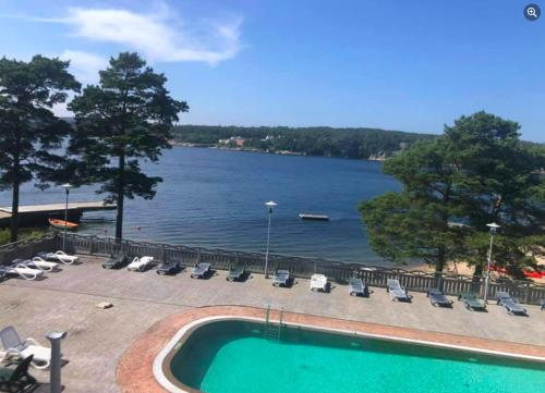 Zwembad, Cottage Langan in Stromstad