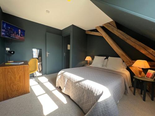 1 double bed