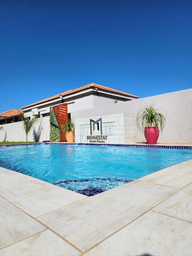 Swimming pool, Minnestay Guest House in Palapye