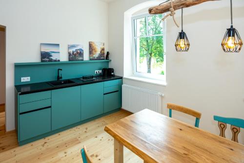 virtuve, NaturparkResort GeoApartment in Gams Bei Hieflau
