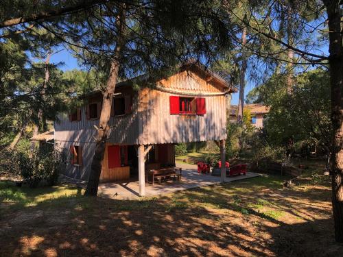 Maison bois 10 pers CapFerret Plage des Américains - Location, gîte - Lège-Cap-Ferret