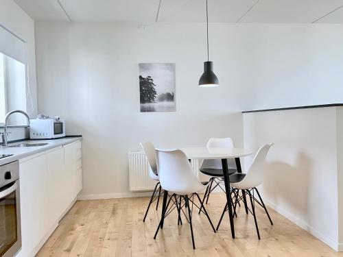 Exterior view, Newly Built 1 Bedroom Apartment With Balcony in Aarhus N