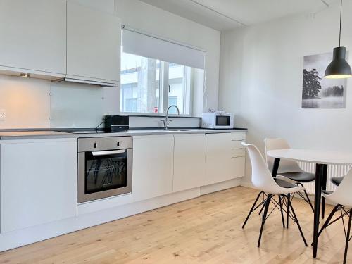 Exterior view, Newly Built 1 Bedroom Apartment With Balcony in Aarhus N