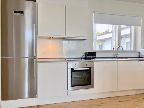 Exterior view, Newly Built 1 Bedroom Apartment With Balcony in Aarhus N