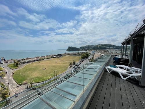 Riviera Apartments, Teignmouth - Seafront Penthouse Apartments with Large Wrap-Around Balconies & Stunning Sea Views