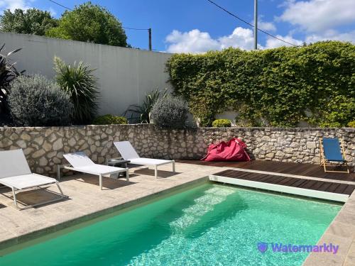 Villa climatisée avec piscine à St Remy